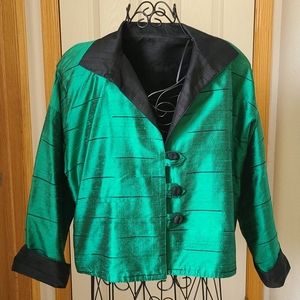 Vintage Reversable Silk Jacket